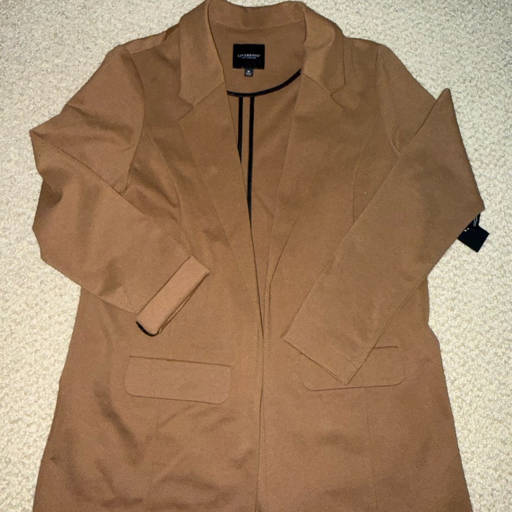 Liverpool Los Angeles Maple Brown Women's Blazer- NWT